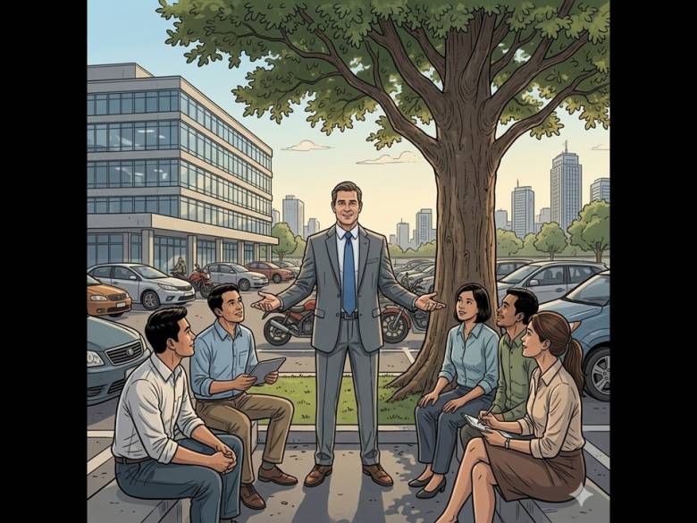 Pemimpin Tanpa Ruangan